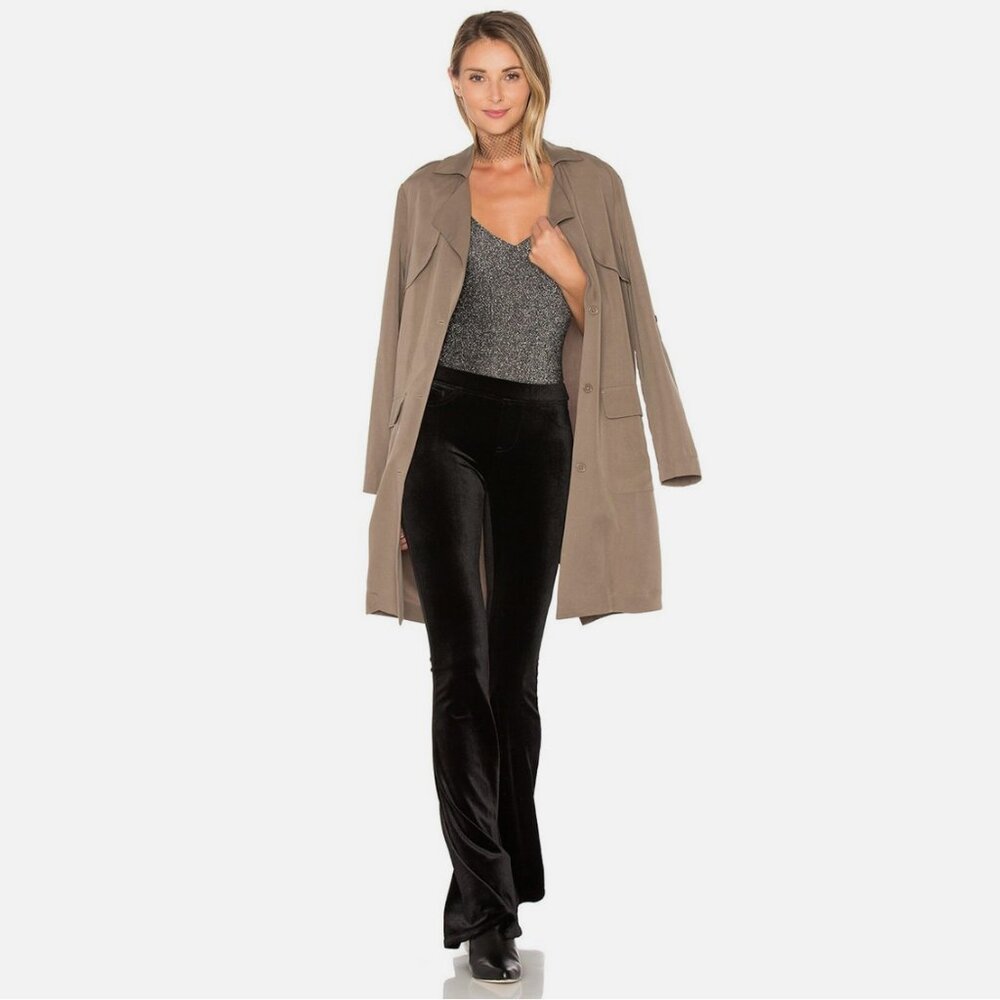 Blank NYC Velvet Pull-On Flare Leg Pants
